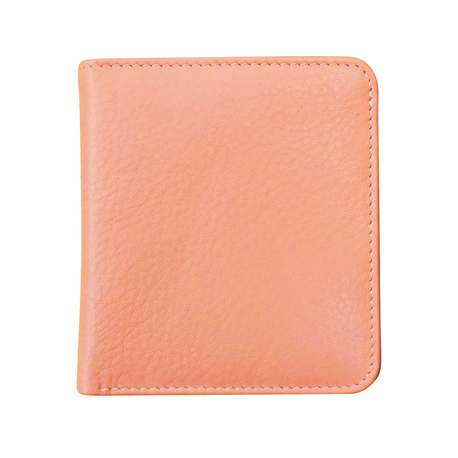 Peach/TRQ Bi-Fold Wallet