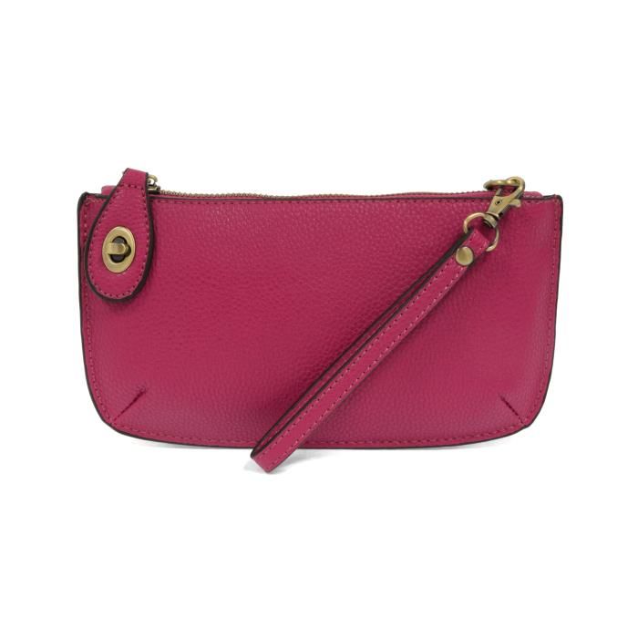 Joy Fuchsia Crossbody Wristlet
