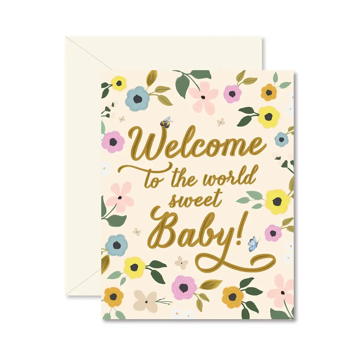 Welcome Sweet Baby Card