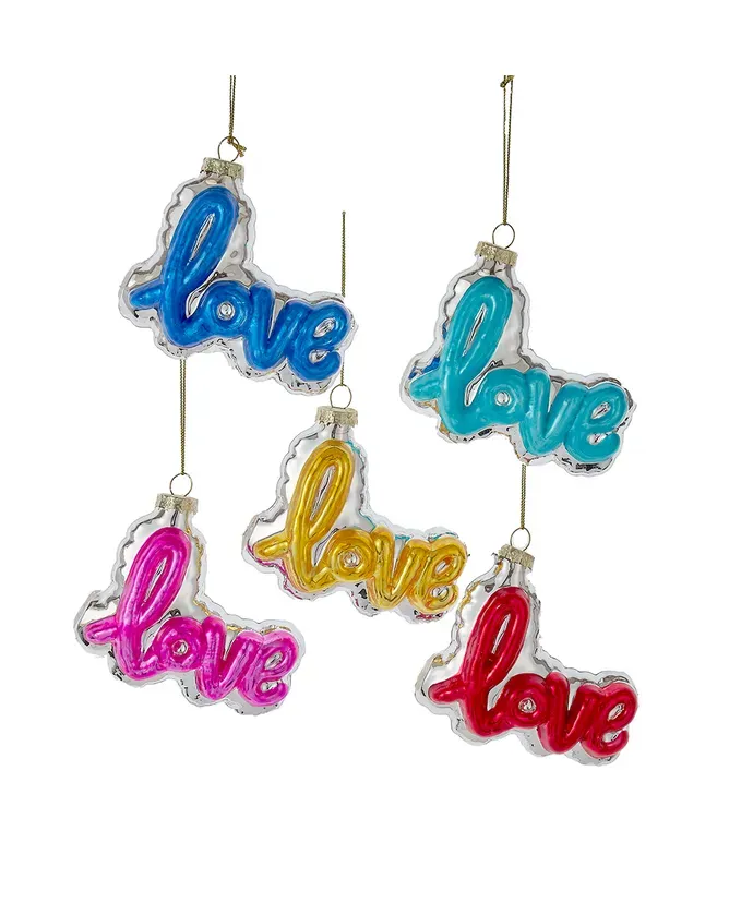 Love Balloon Ornament