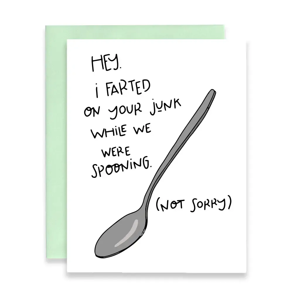 Farted in Your Junk Card