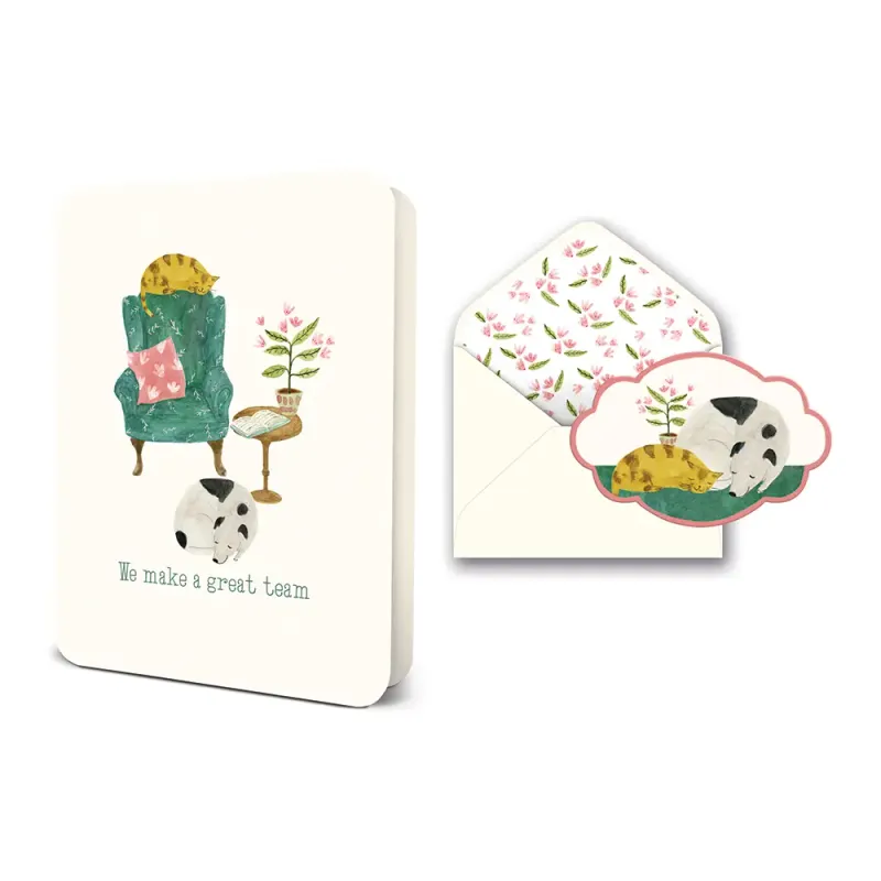 We Make a Great Team Card