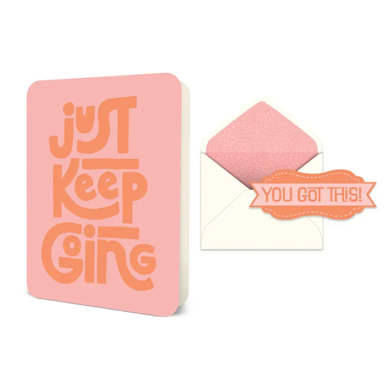 Just Keep Going Card