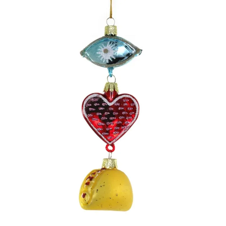 I Heart Tacos Ornament 