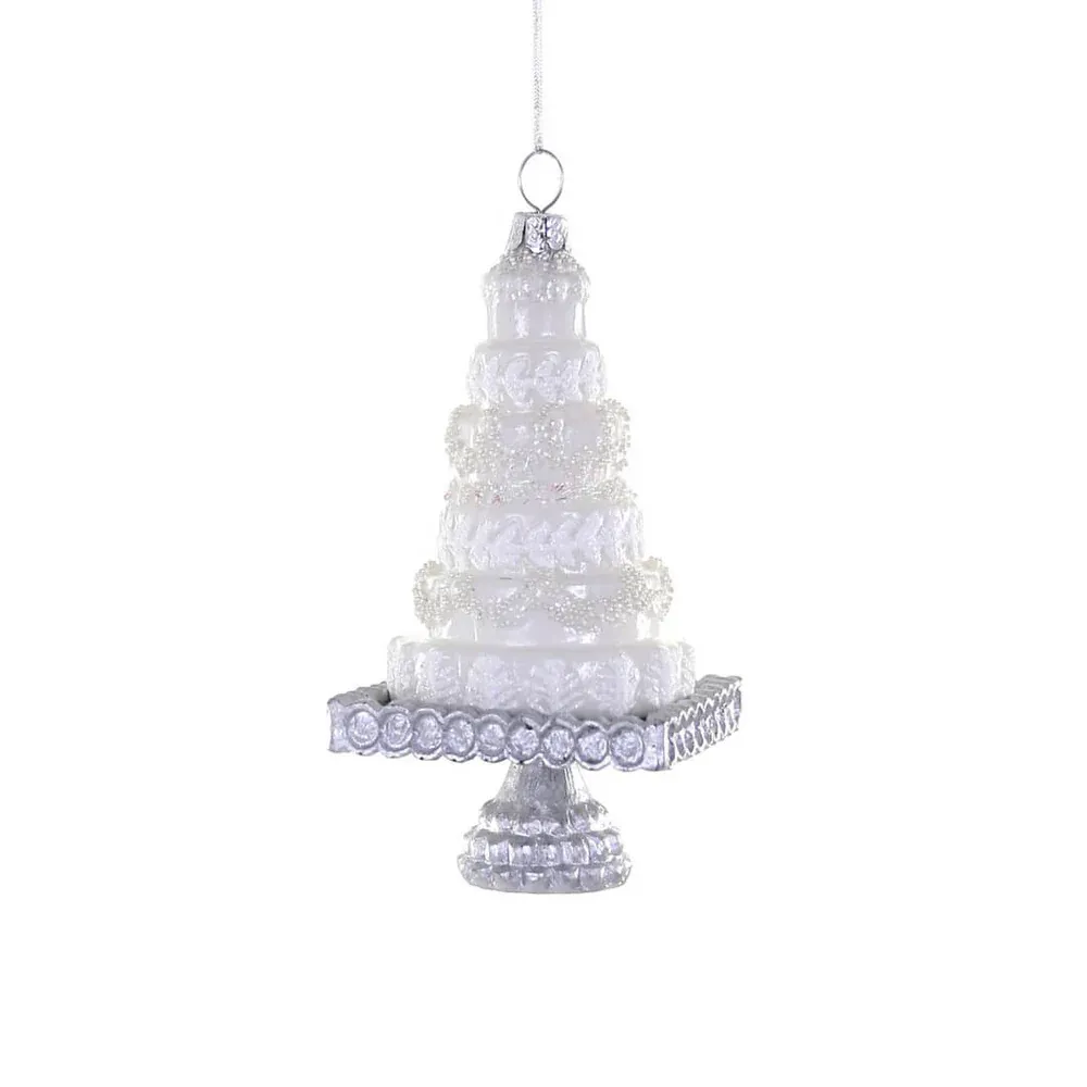 Tiered Wedding Cake Ornament