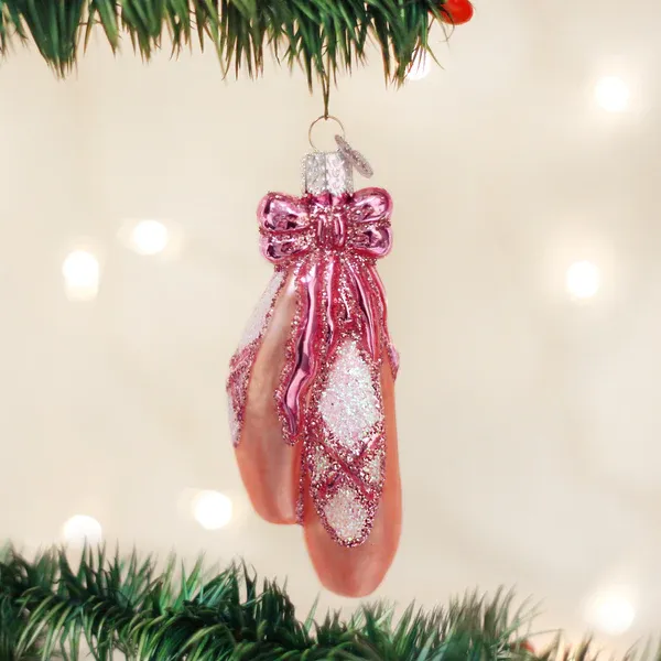 Ballet Toe Shoes Ornament 