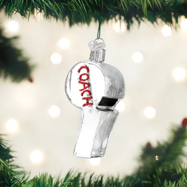 Coach&#39;s Whistle Ornament