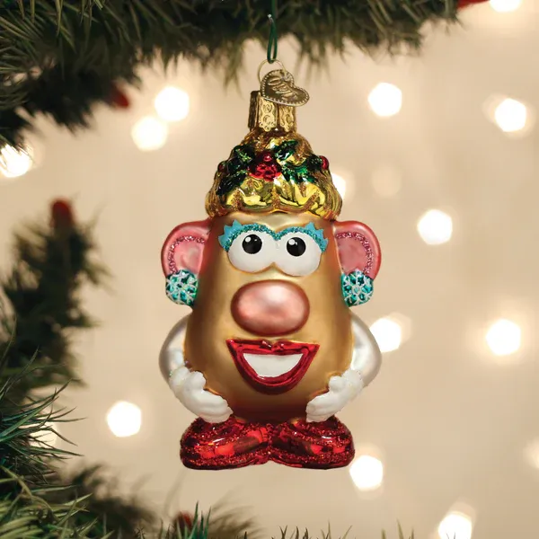 Mrs. Potato Head Ornament 