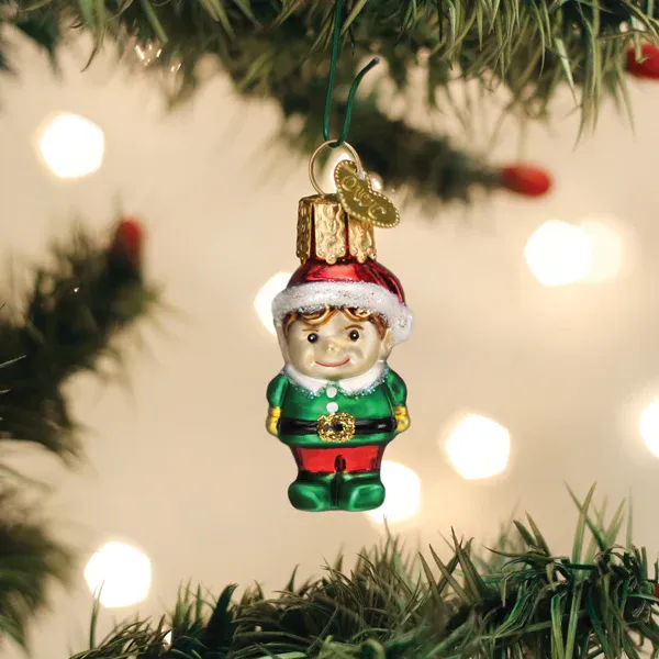 Mini Elf Ornament 