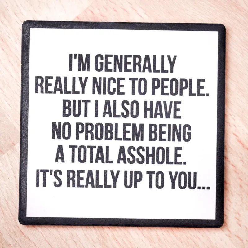 Nice Vs. A Hole Coaster