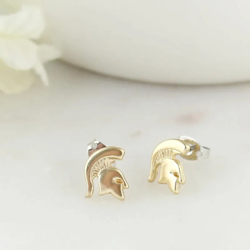 MSU Gold Logo Earrings