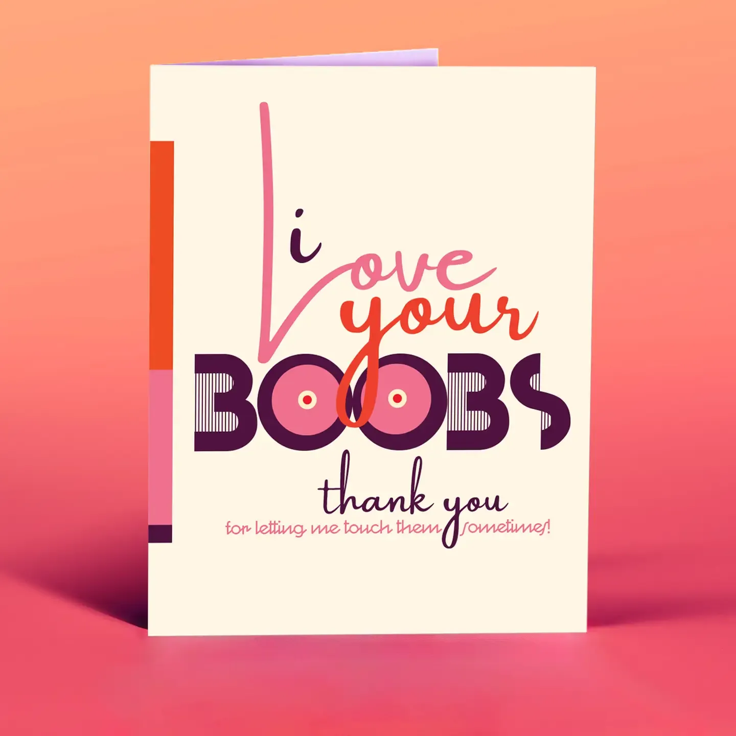 Love Your Boobs Card