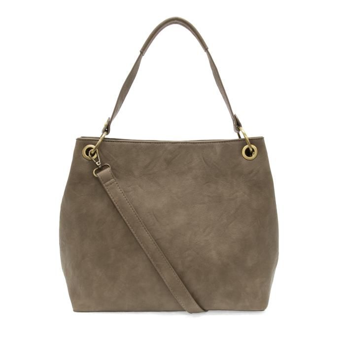 Joy Jem Dark Taupe Shoulder Bag