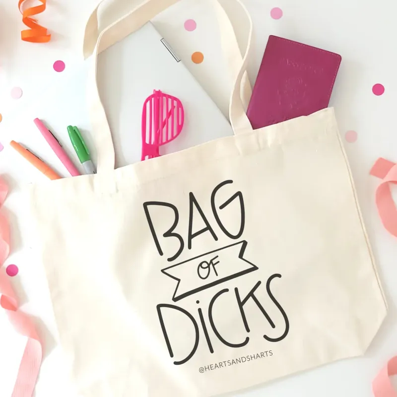 Bag of Dicks Tote Bag