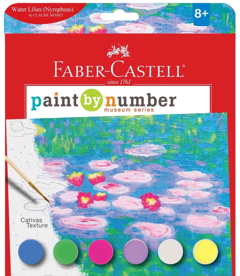 Paint by Number Water Lilies