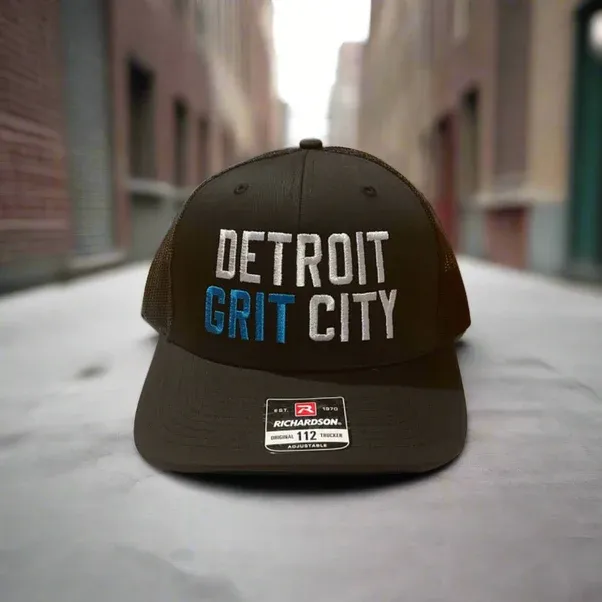 Detroit Grit Hat Blue