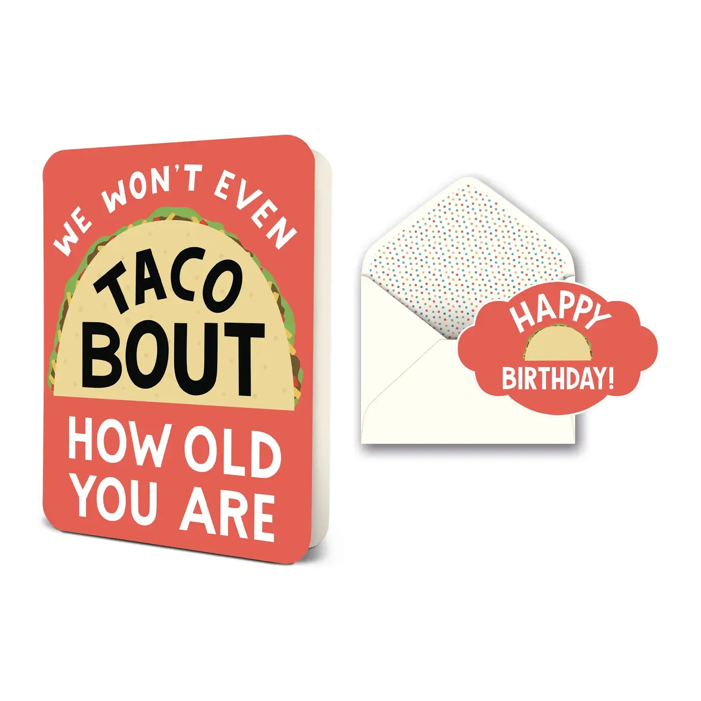 Taco About How Old You Are Card