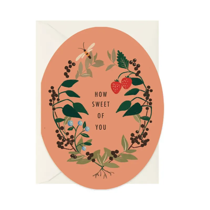 How Sweet of You Card