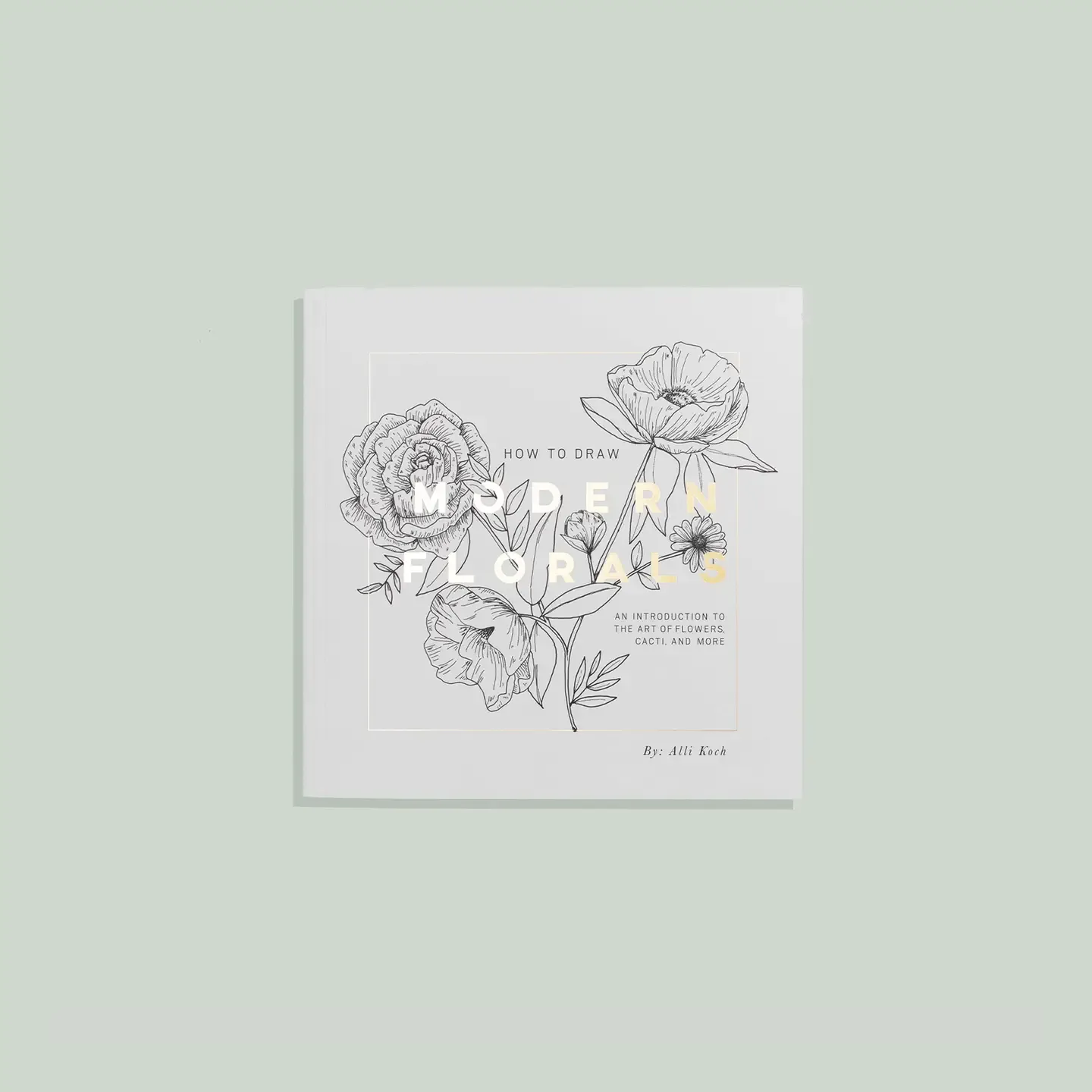 Mini Modern Florals Coloring