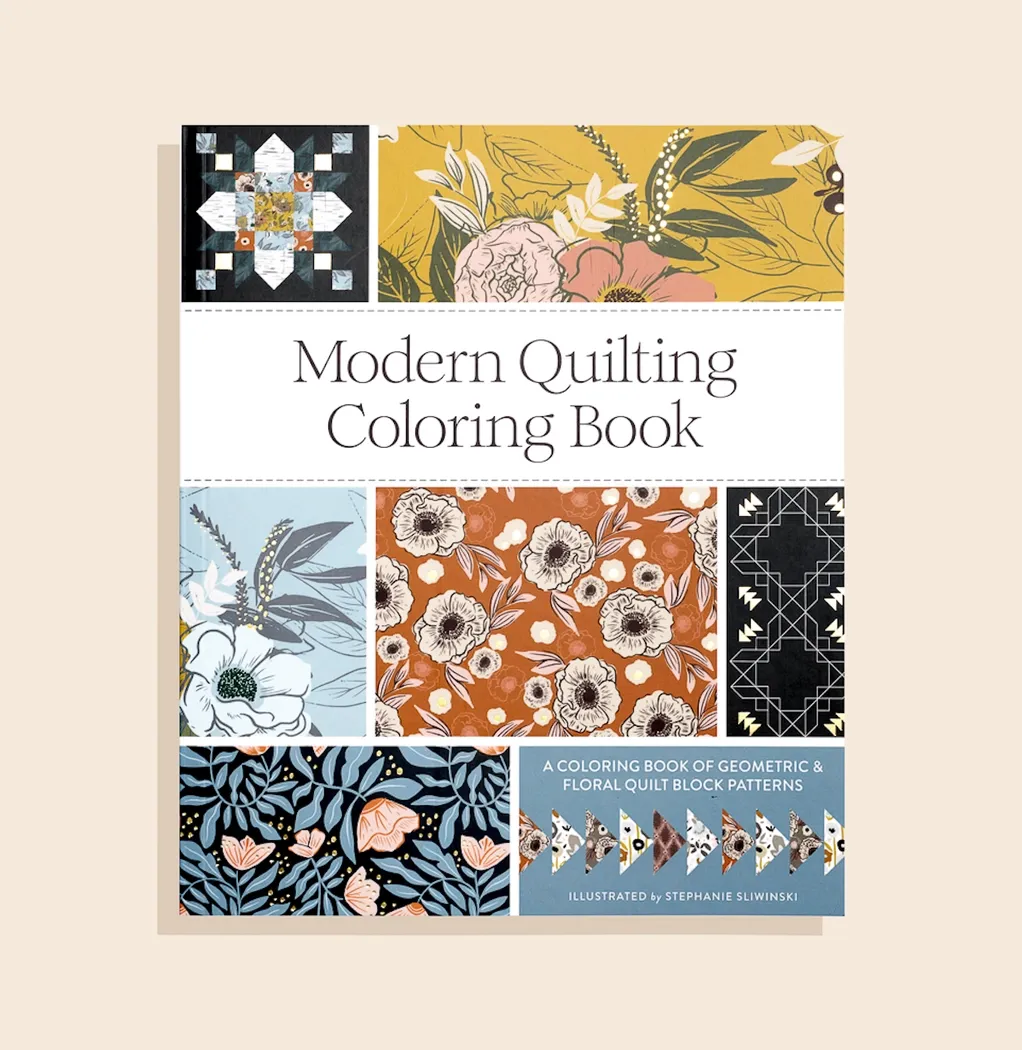 Quilting Coloring Book