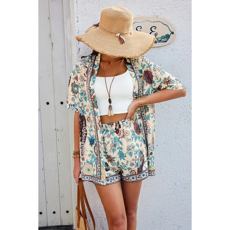 2 Piece Floral