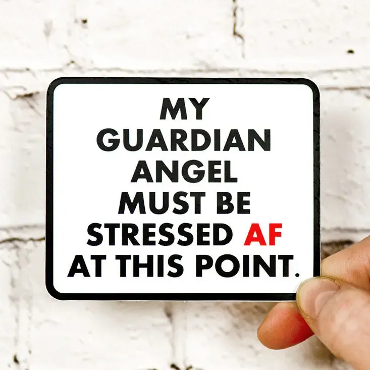 My Guardian Angel... Sticker