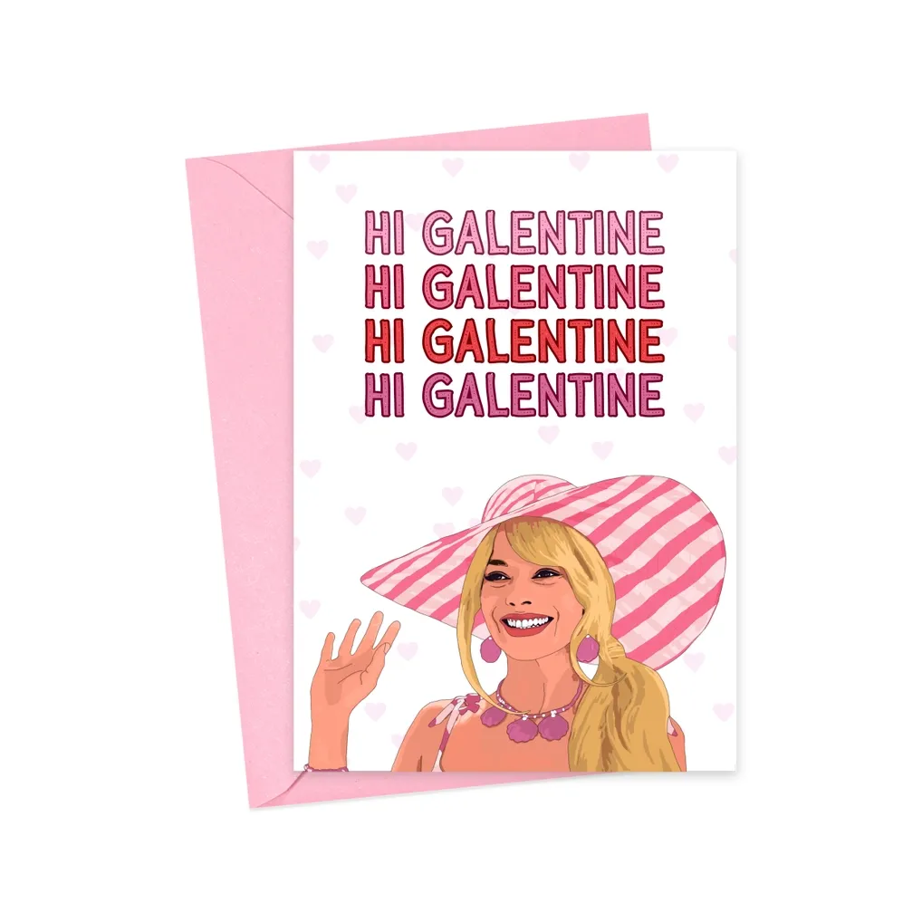 Hi Galentine Card