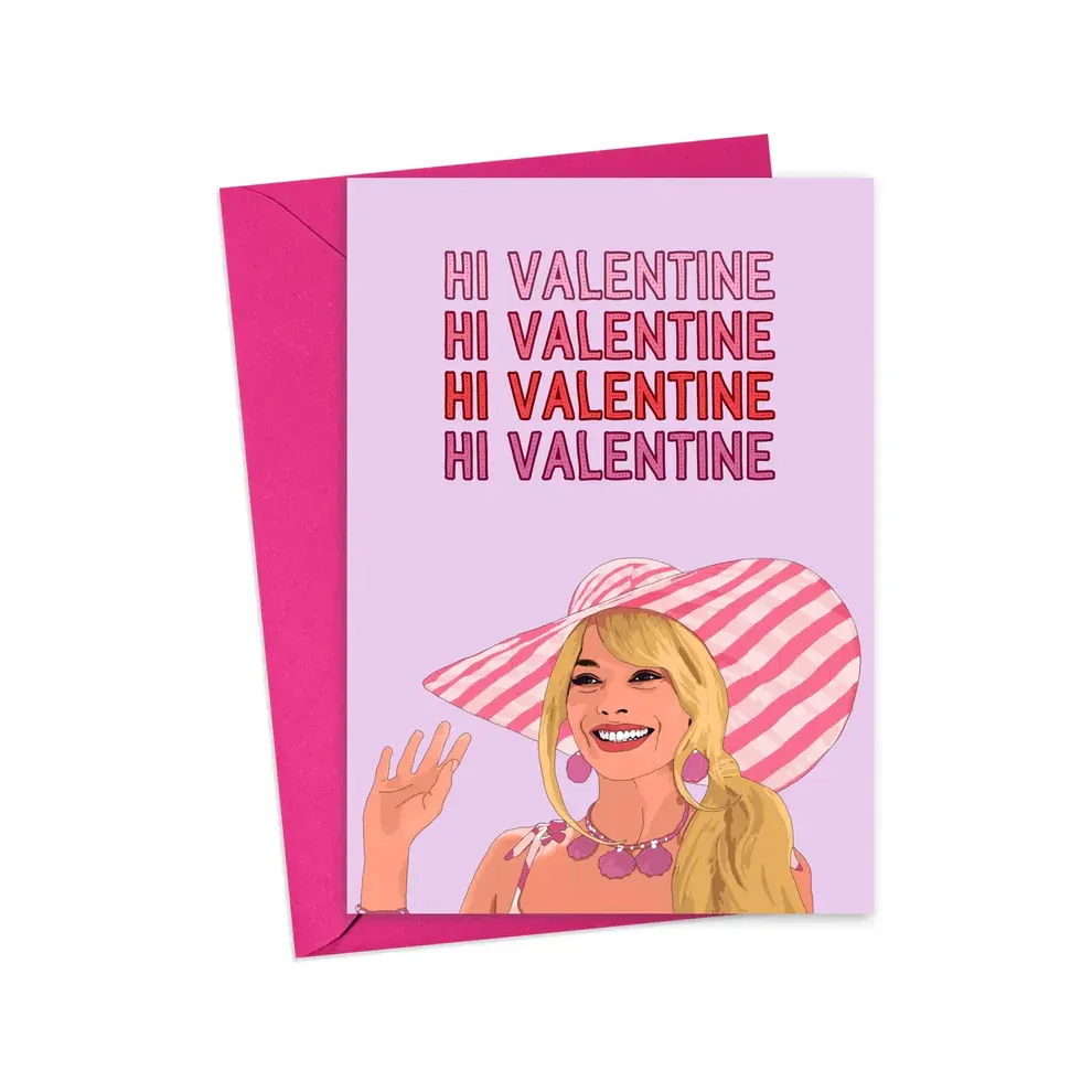Hi Valentine Card