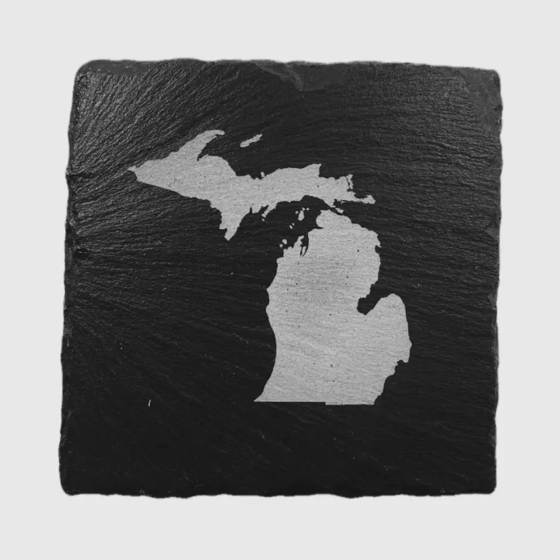 Michigan Shape Coaster