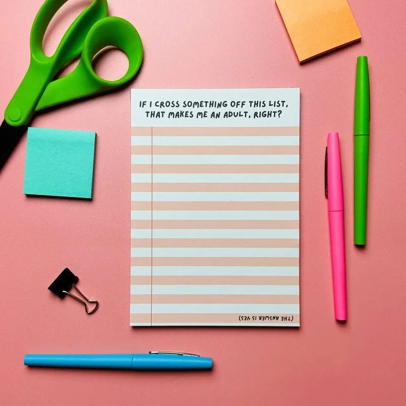 Adult Notepad
