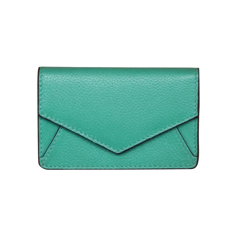 Envelope Business Card Case Turq