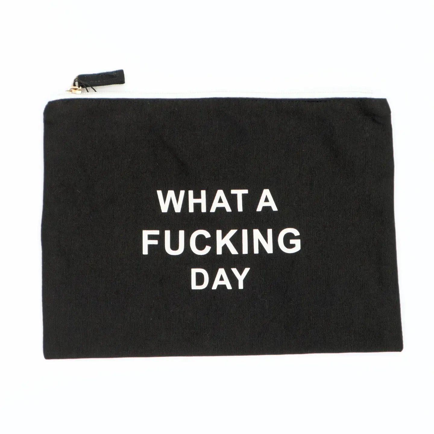 What a Day Canvas Pouch