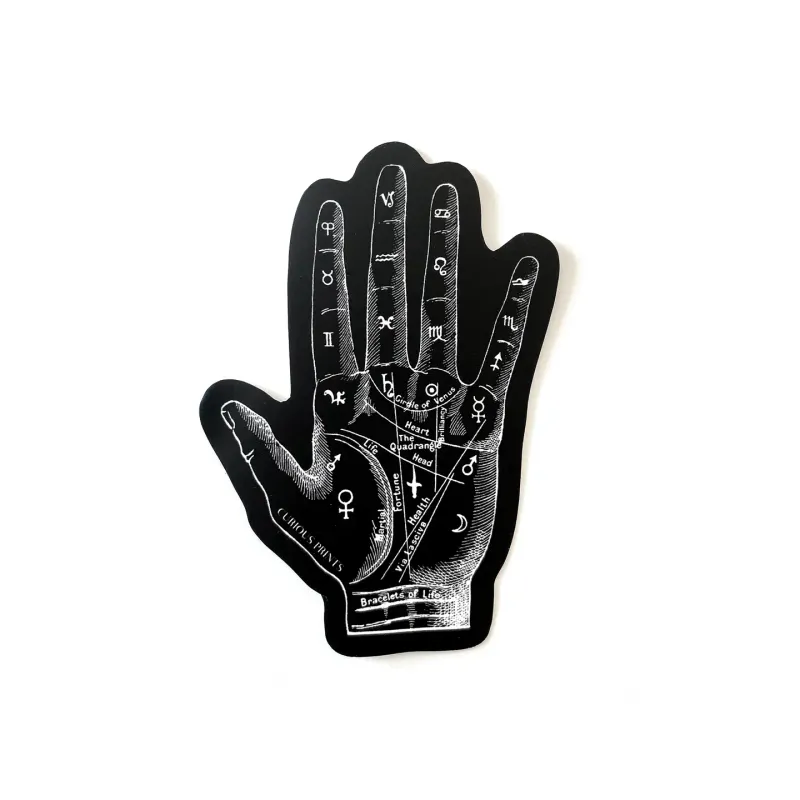 Vintage Palmistry Sticker