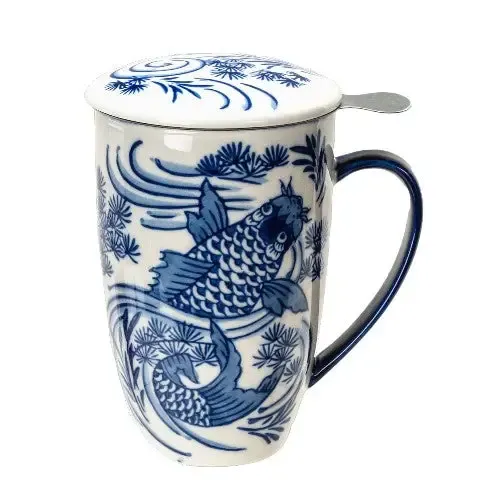 Koi Fish Tea Infuser Mug