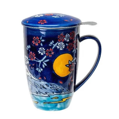Fuji Mountain Infuser Mug