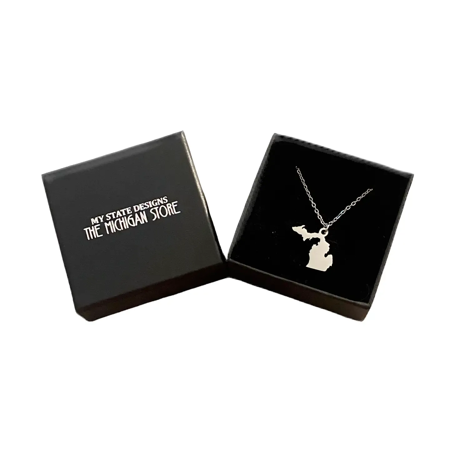 Mi Map Necklace