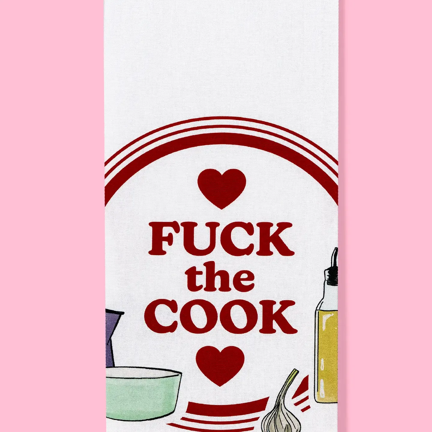 Fuck The Cook Dishtowel 
