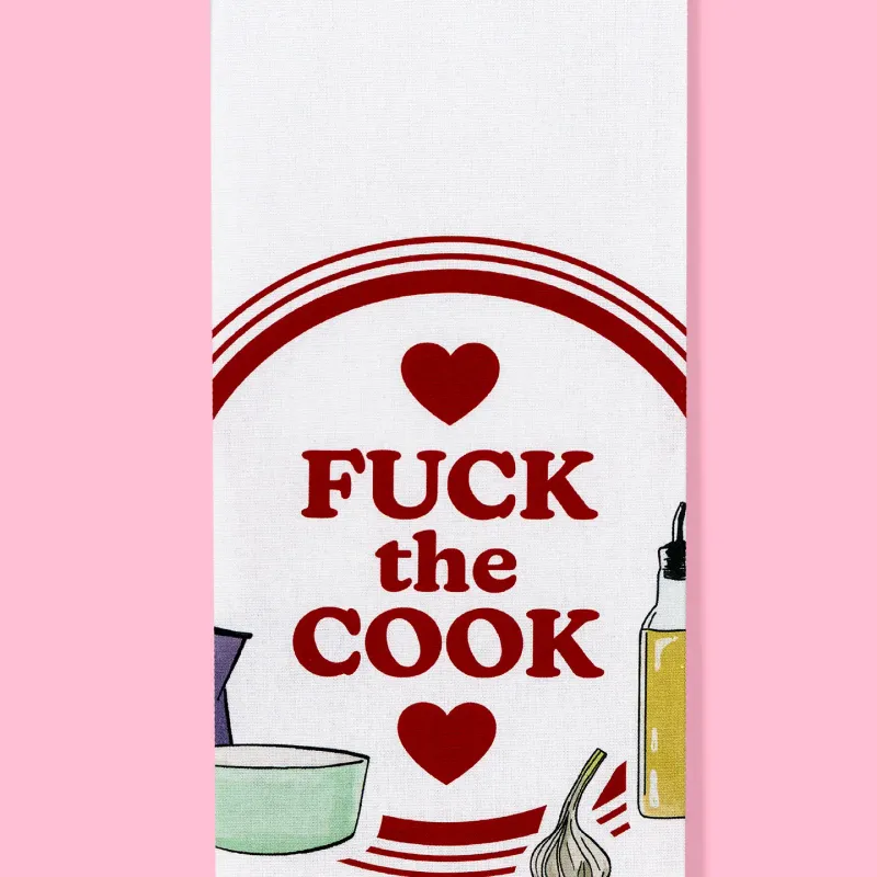 Fuck The Cook Dishtowel 