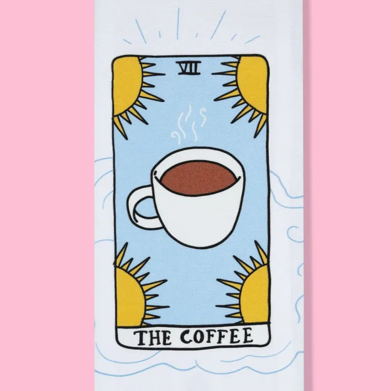 The Coffee Tarot  Dishtowel 