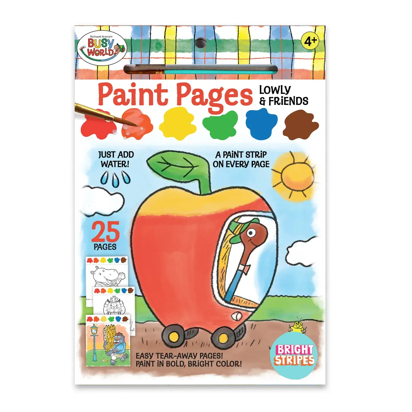 Paint Pages- Busy Town