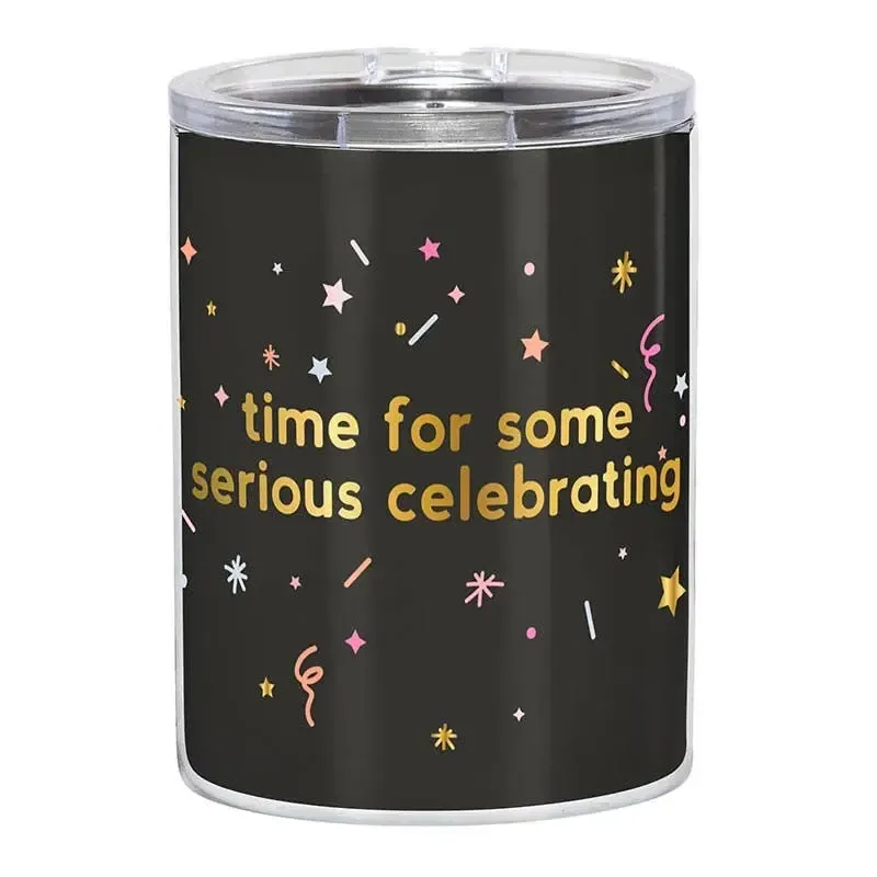 Serious Celebrating Tumbler