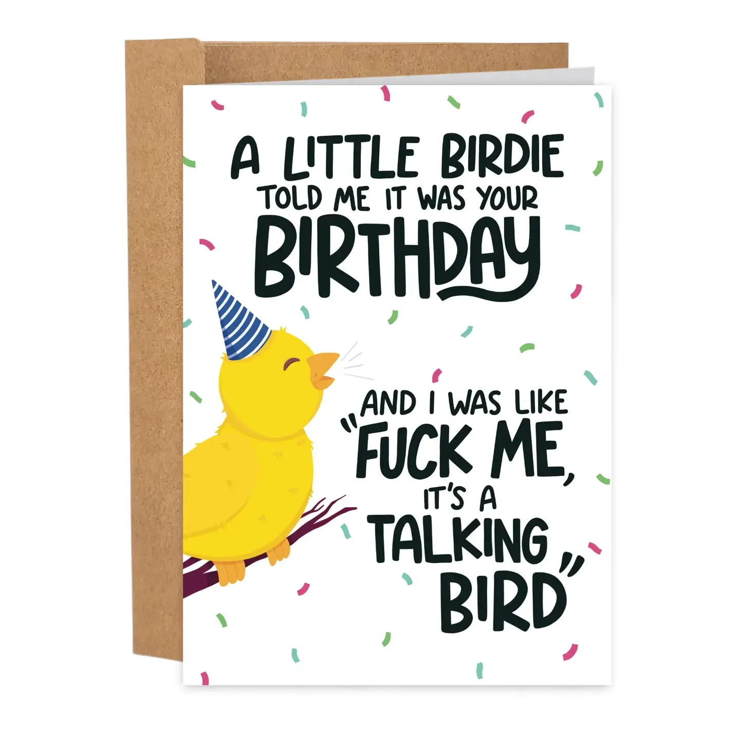 Talking Bird Card