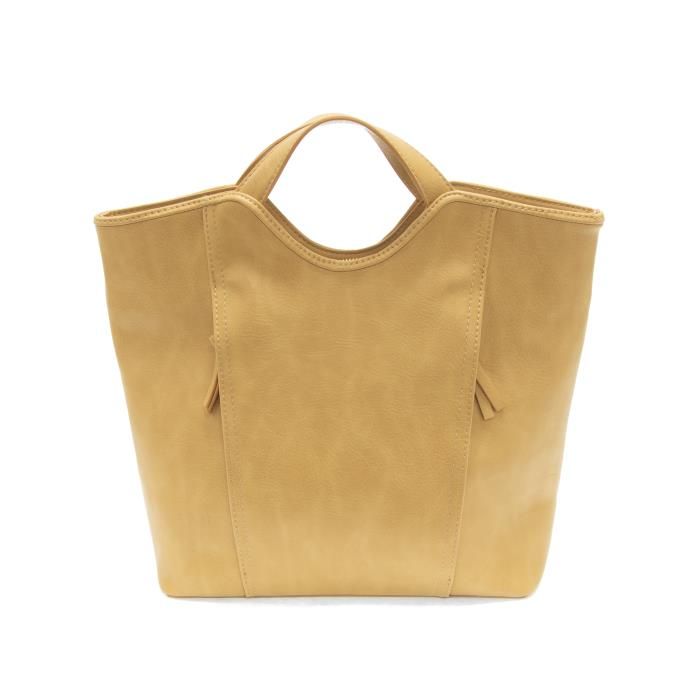 Joy Emily Tan Double Zip Tote