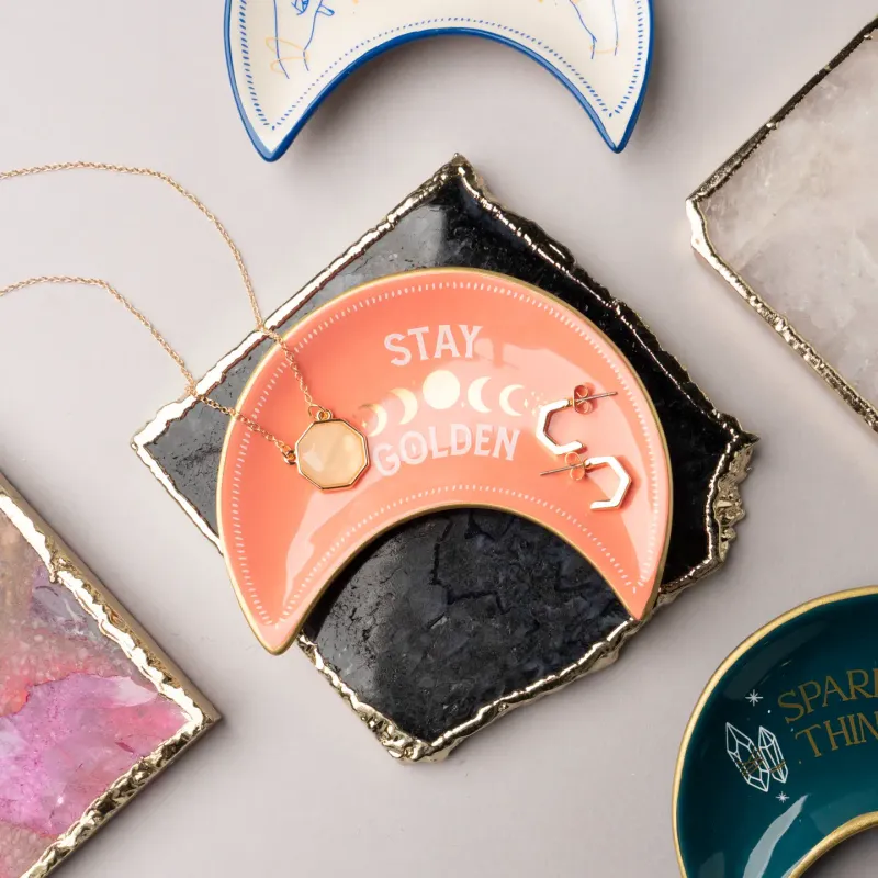 Stay Golden Moon Dish