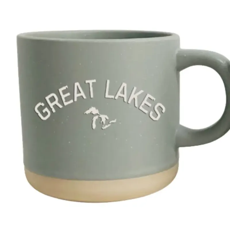 Great Lakes Grey Coffee Mug