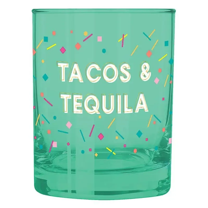 Tacos &amp; Tequila Glass