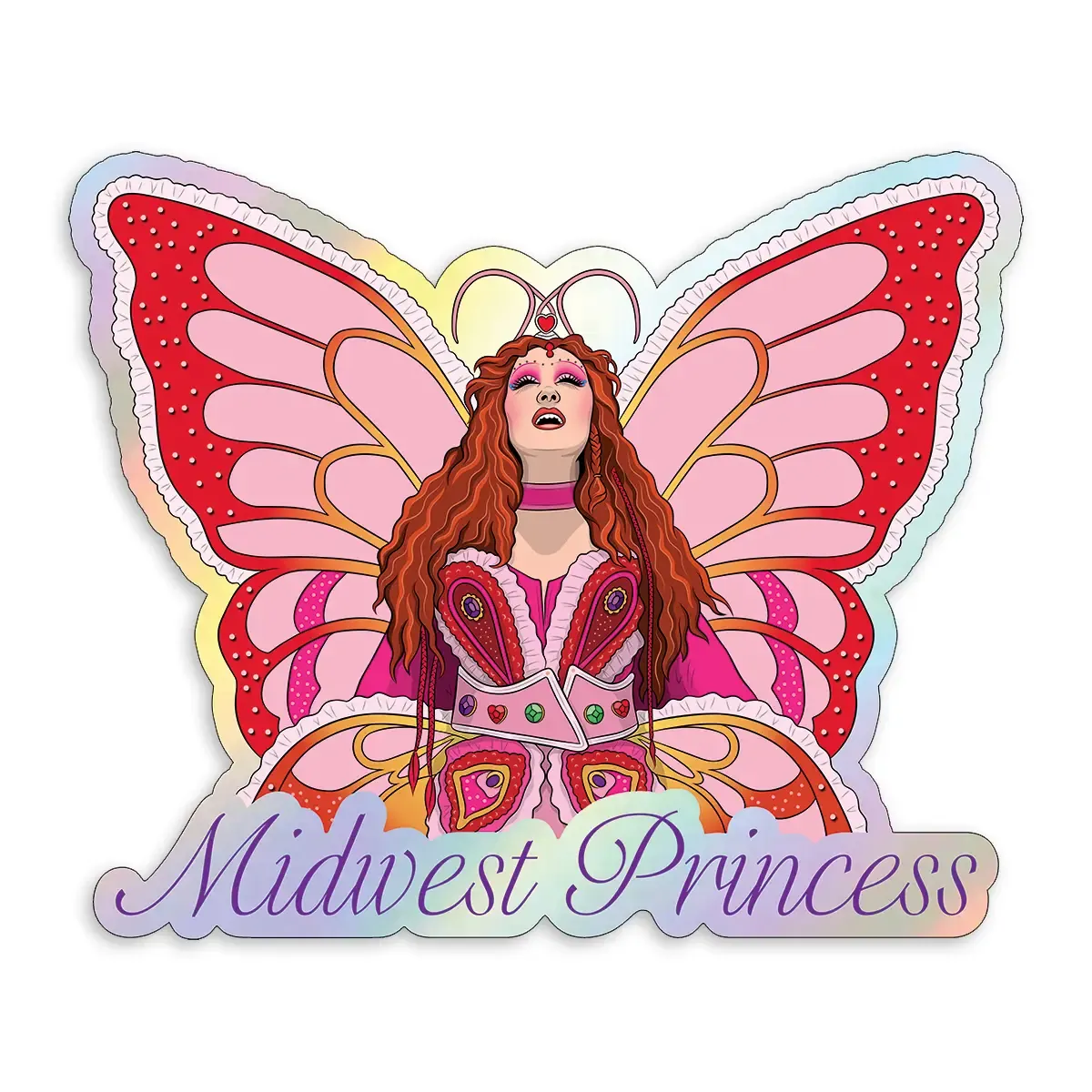 Midwest Princess Sticker