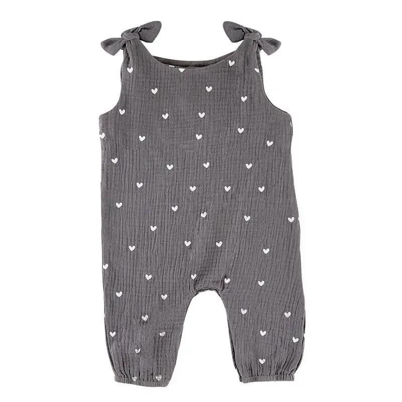 6-12M Heart Tie Romper