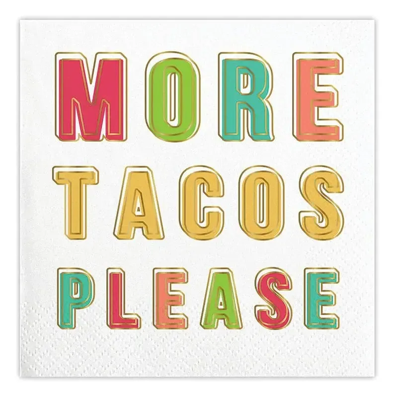 More Tacos Napkins