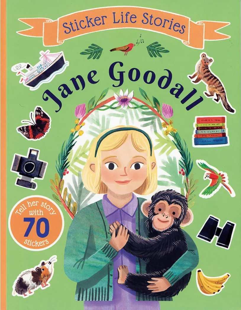 Jane Goodall: Sticker Book